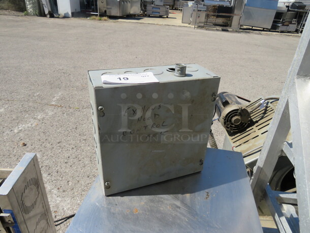 One Exhaust Hood Control Box. 10X10X4 - Image 1 of 1