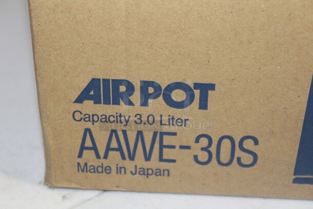 NEW IN BOX! Zojirushi Model AAWE-30S Air Pot.  - Image 2 of 3