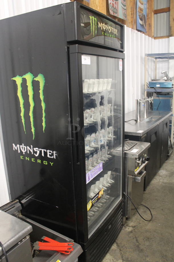 IDW GCG-26-C33EB Metal Commercial Single Door Reach In Cooler Merchandiser w/ Poly Coated Racks. 110-120 Volts, 1 Phase. Tested and Working! - Image 2 of 5