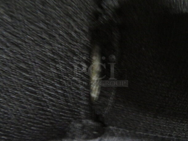 One Gray Cushioned Chair With Cushioned Round Back And Seat With Nailhead Trim. - Image 2 of 3