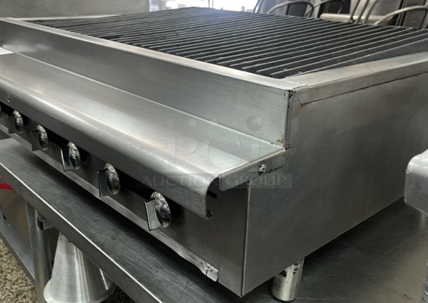 Imperial 36 inch Gas Commercial Charboriler NSF Tested and Working! - Image 8 of 9
