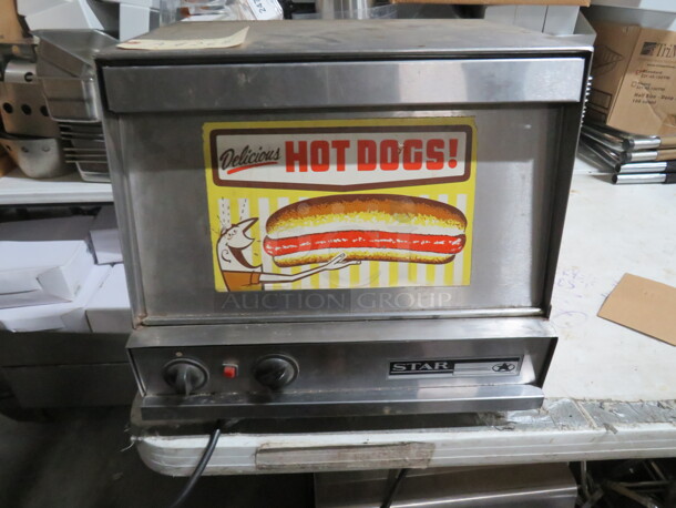 One Star Hot Dog Steamer. #HDS-001-523-265. 18X16X16