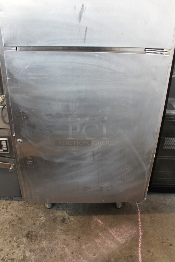 Glenco SHS-22-TE XL Series E Stainless Steel Commercial 2 Half Size Door Reach In Cooler. 115 Volts, 1 Phase. Cannot Test Due To Missing Power Cord - Image 4 of 7