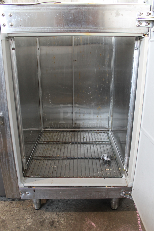 Glenco SHS-22-TE XL Series E Stainless Steel Commercial 2 Half Size Door Reach In Cooler. 115 Volts, 1 Phase. Cannot Test Due To Missing Power Cord - Image 6 of 7