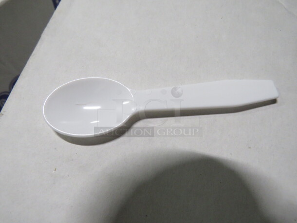 One Open Case Of White Taster Spoon. #RTS3000. 3,000 ct. - Image 1 of 3
