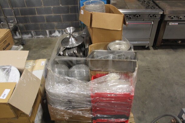 ALL ONE MONEY! Plastic Lids, Metal Racks And More - Image 3 of 3