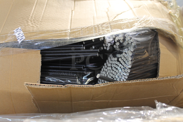 PALLET LOT of 23 Boxes of BRAND NEW! Rhino Paper Straws. 23 Times Your Bid! - Image 5 of 6