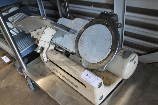 Globe Stainless Steel Commercial Countertop Automatic Meat Slicer w/ Blade Sharpener. 115 Volts, 1 Phase. Tested and Working! - Image 2 of 6