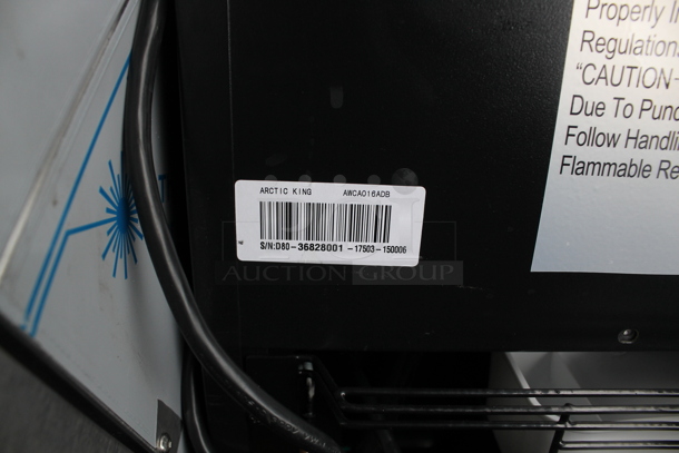 BRAND NEW SCRATCH AND DENT! Arctic King AWCA016ADB 16 Bottle Wine Cooler Bar Fridge Merchandiser. 115 Volts, 1 Phase. Tested and Working! - Image 3 of 3