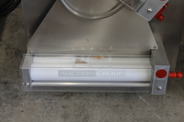 BRAND NEW SCRATCH AND DENT! Estella 348EDS12D Stainless Steel Commercial Countertop 12" Double Pass Dough Sheeter. 120 Volts, 1 Phase. Tested and Working! - Image 2 of 5
