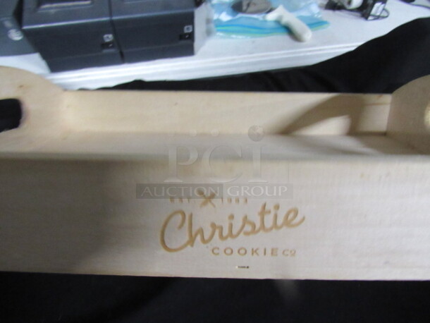 One 16X10 Wooden Christie Cookie Box.  - Image 2 of 2