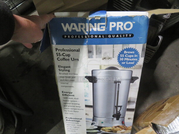One Waring 55 Cup Coffee Urn. - Image 1 of 1