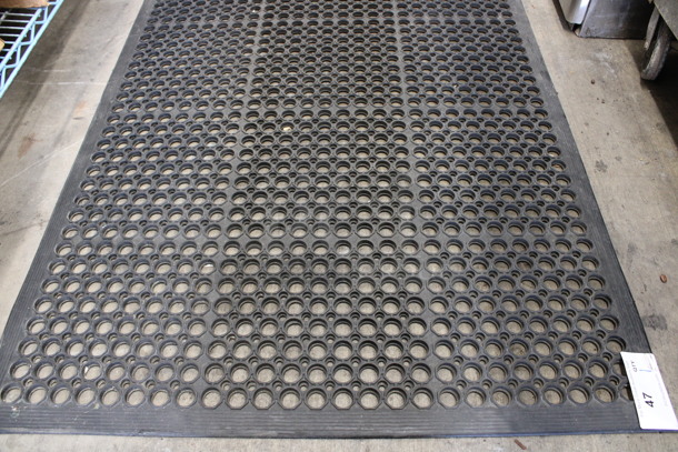 Black Anti Fatigue Floor Mat. 36x60 - Image 2 of 4