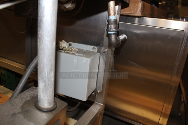 FOR PARTS! Groen Model NHFP-3 Commercial Stainless Steel Natural Gas Braising Pan. Per Owner: Has Gas Leak  - Image 6 of 6