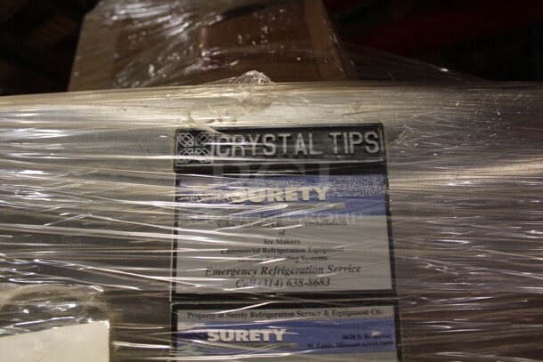 WOW! Crystal Tips Commercial Stainless Steel Flaker Ice Head. 32x22x20. Per Owner: Currently Not Working, Parts For Repair In Box  - Image 5 of 5