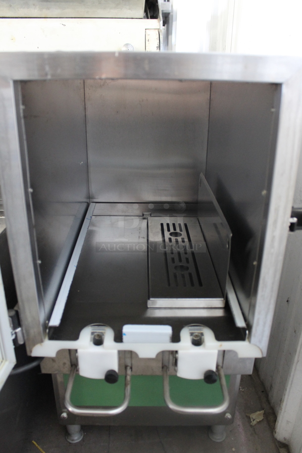 KanPack CDG211 Stainless Steel Commercial Countertop Milk Dispenser. 120 Volts, 1 Phase. Tested and Powers On But Does Not Get Cold - Image 3 of 4