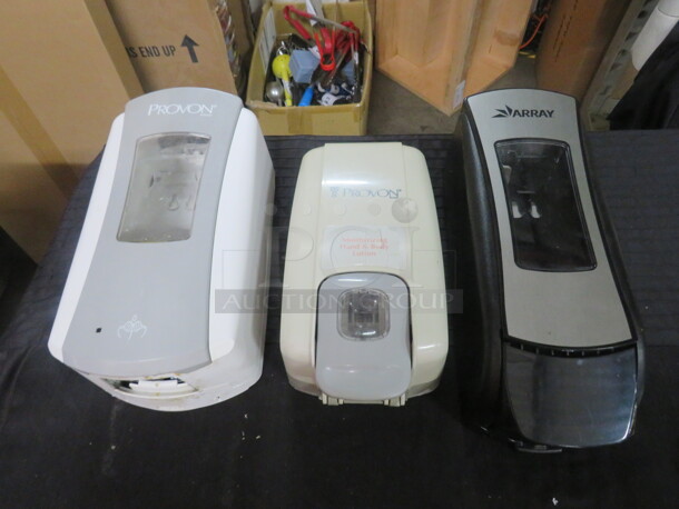 Assorted Soap Dispenser. 3XBID - Image 1 of 1