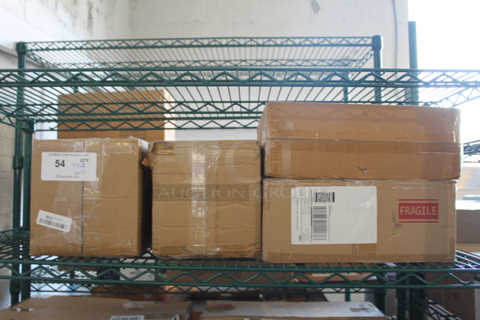 ALL ONE MONEY! Tier Lot of Various BRAND NEW SCRATCH AND DENT! Items Including 2 Glass Drink Dispenser, Canister Set 