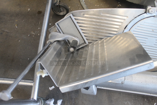 Hobart 1612E Stainless Steel Commercial Countertop Automatic Meat Slicer. 115 Volts, 1 Phase. Cannot Test Due To Missing Power Switch - Image 5 of 9
