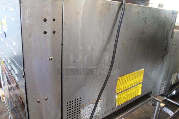 Duke Stainless Steel Commercial Natural Gas Powered Charbroiled Burger Grill on Commercial Casters. - Image 9 of 9