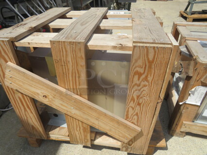 One NEW Bally Air Cooled Condenser Unit. #RPT100-H2-HT3A. 230 Volt. 1 Phase. 