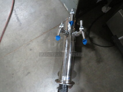 One Keg Tower With 3 Taps. #153.