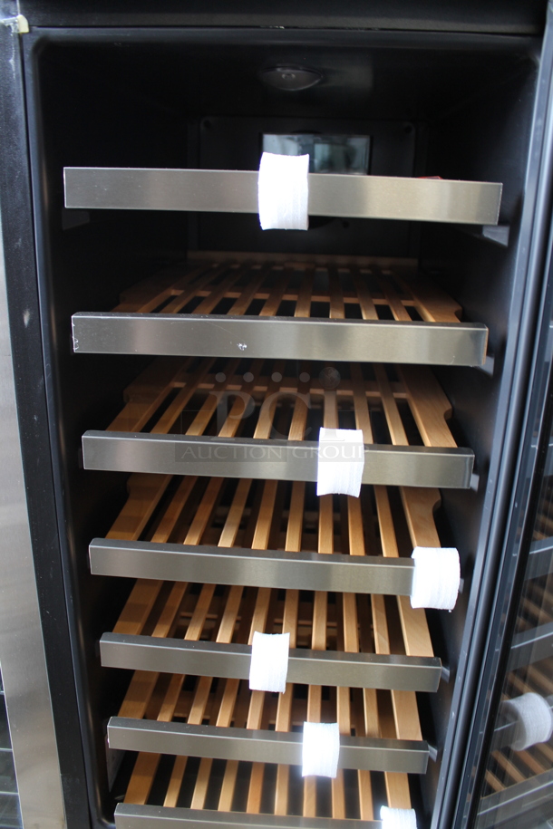 BRAND NEW SCRATCH AND DENT! Whynter BWR-33SD 33 Bottle 15" Built In Stainless Wine Refrigerator Cooler Merchandiser. 115 Volts, 1 Phase. Tested and Working! - Image 2 of 4