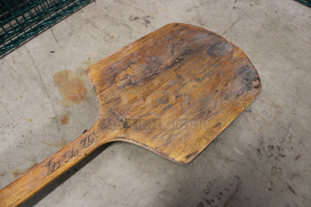 Wooden Pizza Peel. 12x42x1 - Image 3 of 3