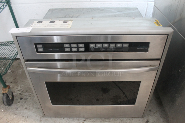 Amana AOCS3040SS Stainless Steel Commercial Electric Powered Convection Oven w/ View Through Door and Metal Oven Rack. 120/208-240 Volts, 1 Phase. - Image 1 of 9