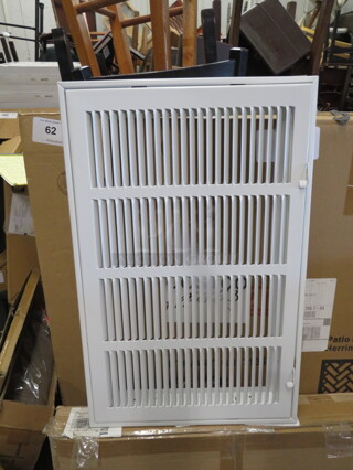 One NEW 20X12 White Air Filter Return Grille.