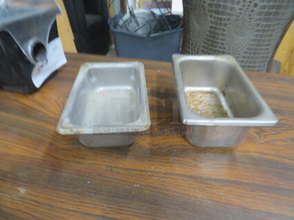 Assorted 1/9 Size Hotel Pan. 2XBID