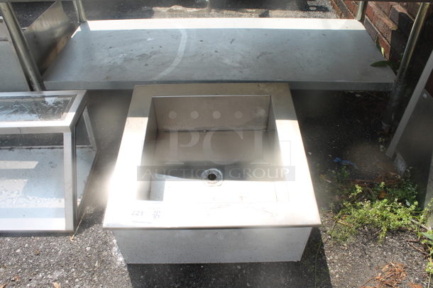 Stainless Steel Commercial Ice Bin Drop In. - Image 1 of 3