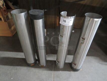 Stainless Steel Cup Holder. 4XBID