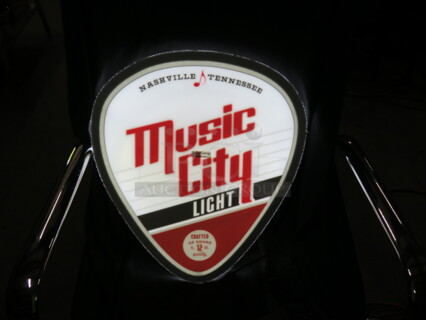 One NEW 16X18 WORKING Music City Light  Electric Light. 