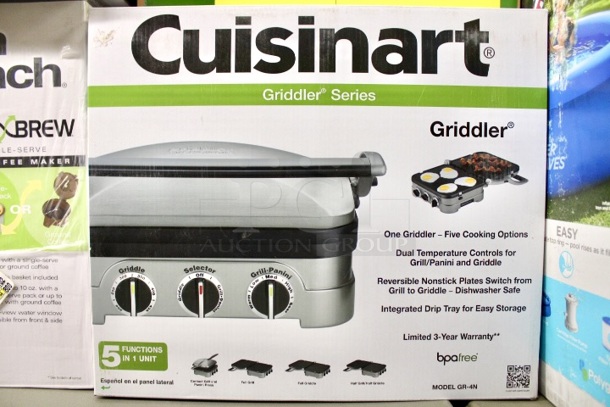 Cuisinart GR-4N 5-in-1 Griddler Silver