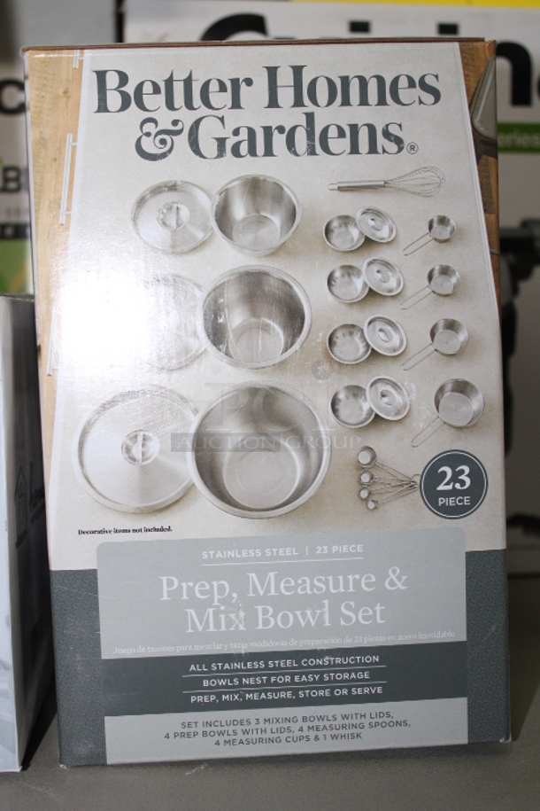 Better Home & Gardens 23pc Prep, Measure & Mix Bowl Set - Image 1 of 1