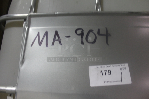 White Poly Tank in Metal Cage. BUYER MUST REMOVE. - Image 4 of 4