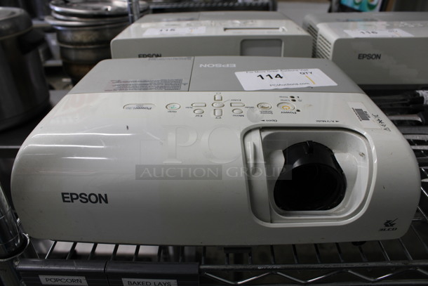 Epson Model EMP-S5 LCD Projector. 100-240 Volts, 1 Phase. 13x9.5x4