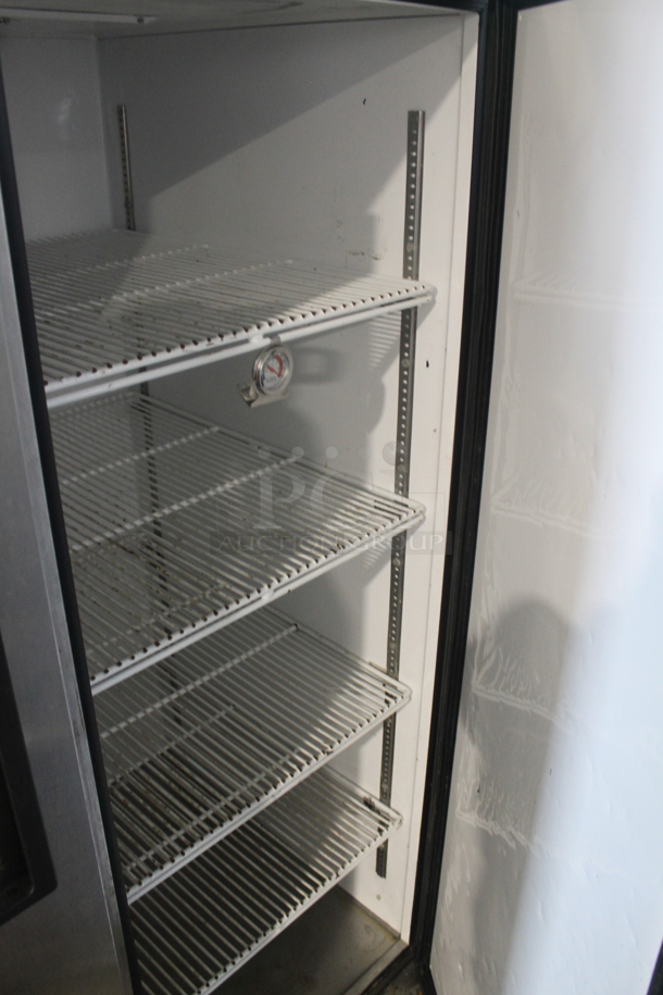 2015 True TG2R-2S Stainless Steel Commercial 2 Door Reach In Cooler w/ Poly Coated Racks. 115 Volts, 1 Phase. Tested and Working! - Image 5 of 6