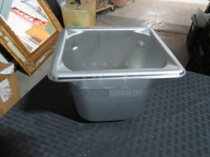 NEW Vollrath 1/8 Size 5.5 Inch Deep Stainless Steel Food Pan. 4XBID