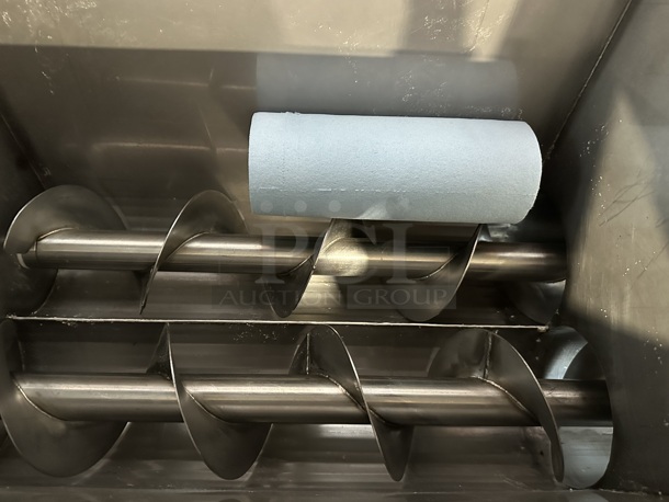 Superior HDMF62 Stainless Steel Commercial Floor Style Horizontal Tortilla Masa Extruder Feeder on Commercial Casters. 230 Volts, 3 Phase. - Image 8 of 8