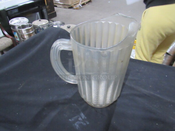 One Poly Beverage Pitcher.