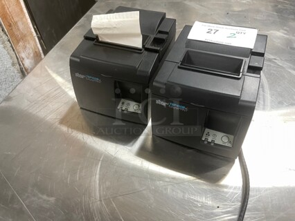 Working! Star Micronics® TSP100III TSP143IIIW GRY US Direct Thermal Receipt Printer, USB/Wireless LAN, Gray