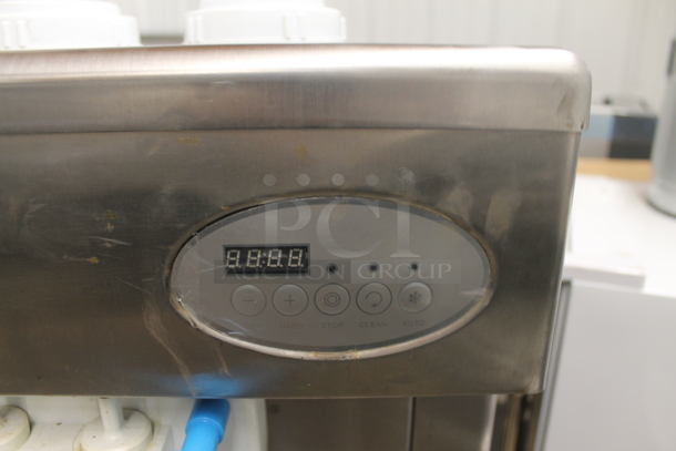 Sanjun Commercial Stainless Steel Electric Soft Serve Ice Cream Machine With 2 Hoppers  - Image 6 of 7