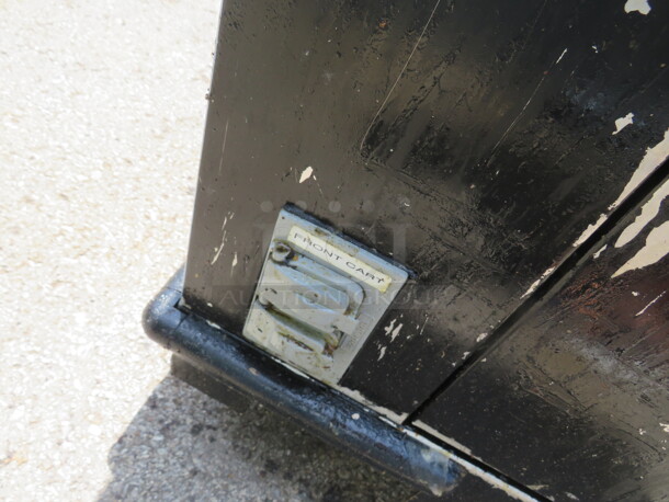 One Stainless Steel Corsair Display On Casters With Under Storage, Hand Sink, And Electrical Outlets.  - Image 5 of 7