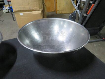 One 13 Inch Stainless Steel Mixing Bowl. 