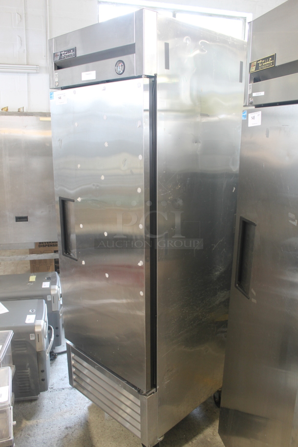2013 True T-23F Commercial Stainless Steel Single Door Reach-In Freezer With Polycoaterd Shelves On Commercial Casters. 115V, 1 Phase. Tested and Working! - Image 3 of 5