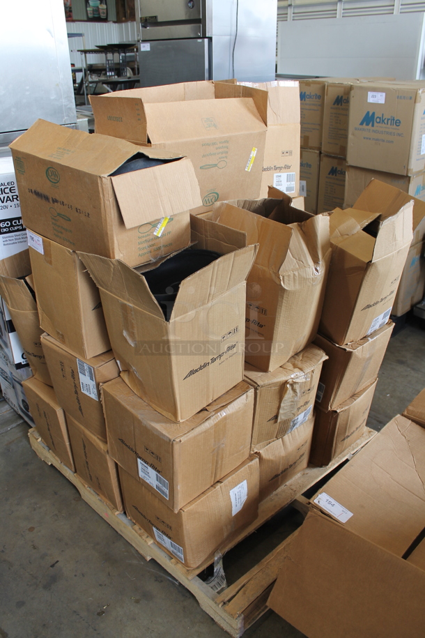 ALL ONE MONEY! PALLET LOT of Aladdin IHB26K Black Poly Round Trays for Aladdin Temp-Rite Heat on Demand Ultra Warmer. Goes GREAT w/ Lot 194! - Image 2 of 6