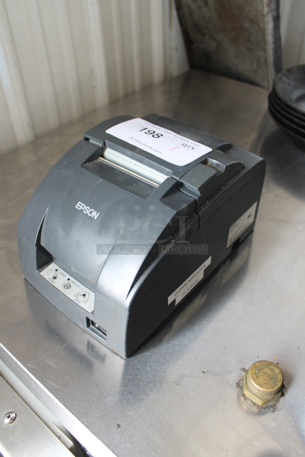 Epson M188B Receipt Printer. - Image 2 of 9