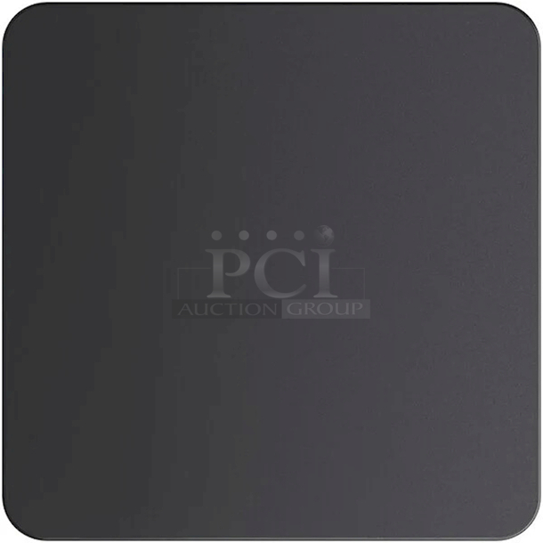 NEW! IN THE BOX! Lancaster Table & Seating 36" x 36" Laminated Square Table Top Reversible Cherry / Black. - Image 2 of 3